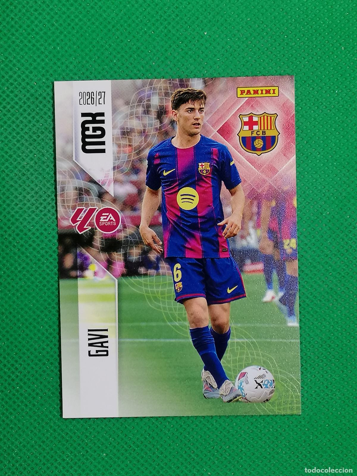 Cartes &agrave; collectionner de Football: 84 GAVI BARCELONA ⚽ MEGACRACKS LIGA 2026 2027 26 27 ⚽