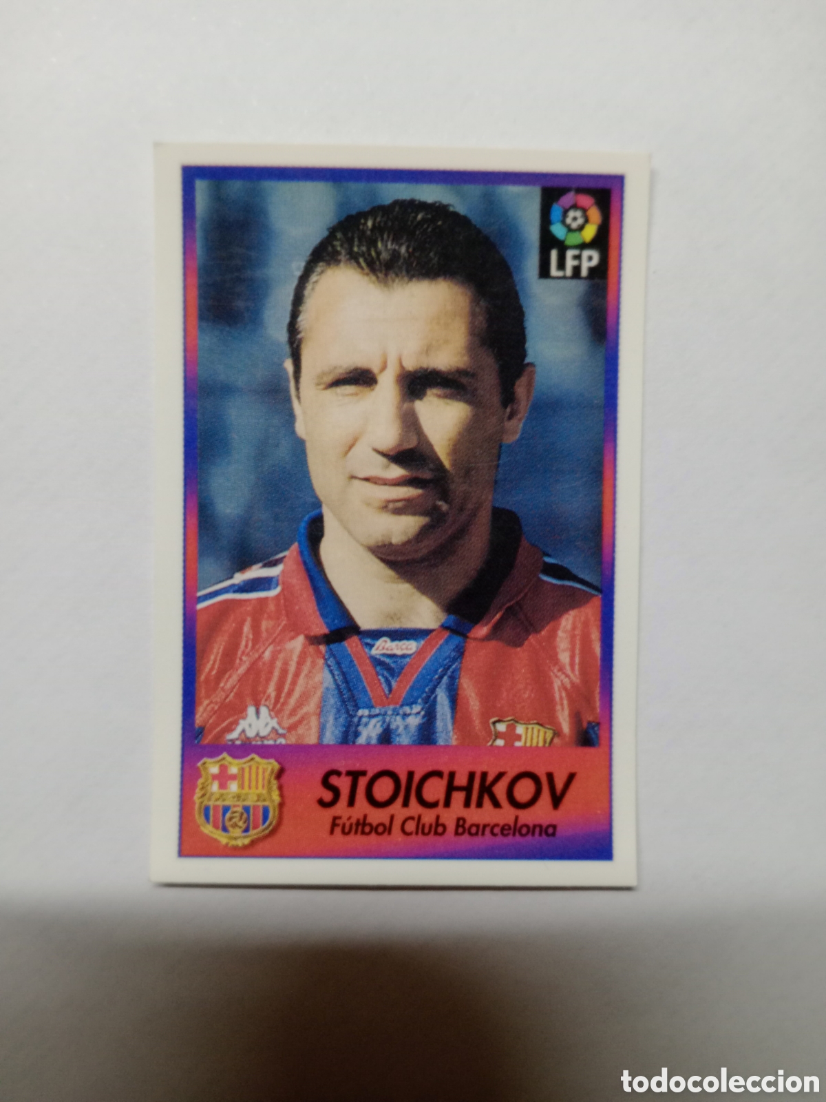 Cromos de f&uacute;tbol: 1996 1997 96 97 CROMO SIN PEGAR EN BUEN ESTADO BOLLYCAO STOICHKOV N 13