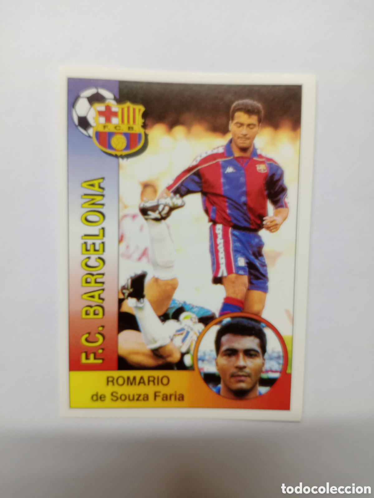 Fu&szlig;ball-Sticker: 1994 1995 94 95 CROMO NUNCA PEGADO EN BUEN ESTADO LIGA ROMARIO N 69