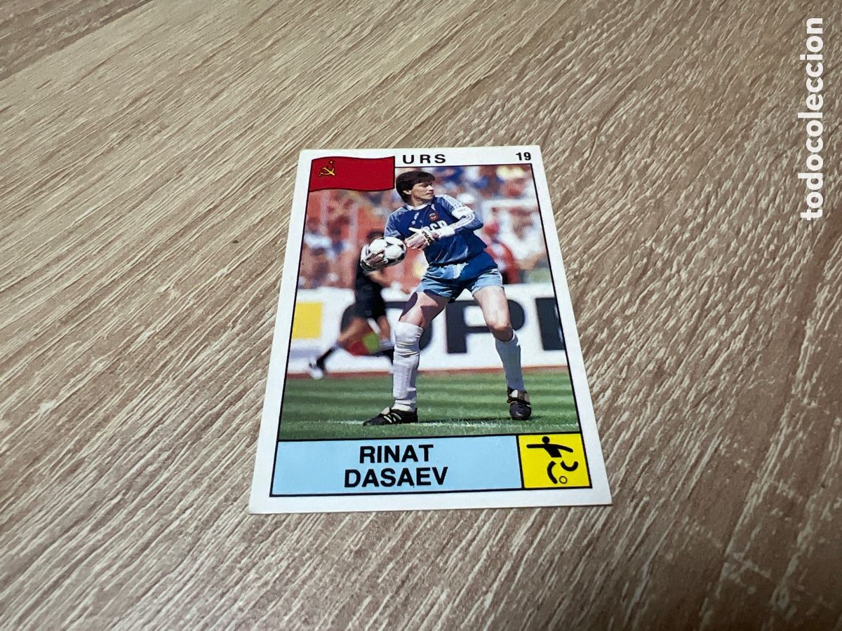 Cromos de Futebol: 1986 RINAT DASAEV N&ordm; 19 PANINI SUPER SPORT ITALIA
