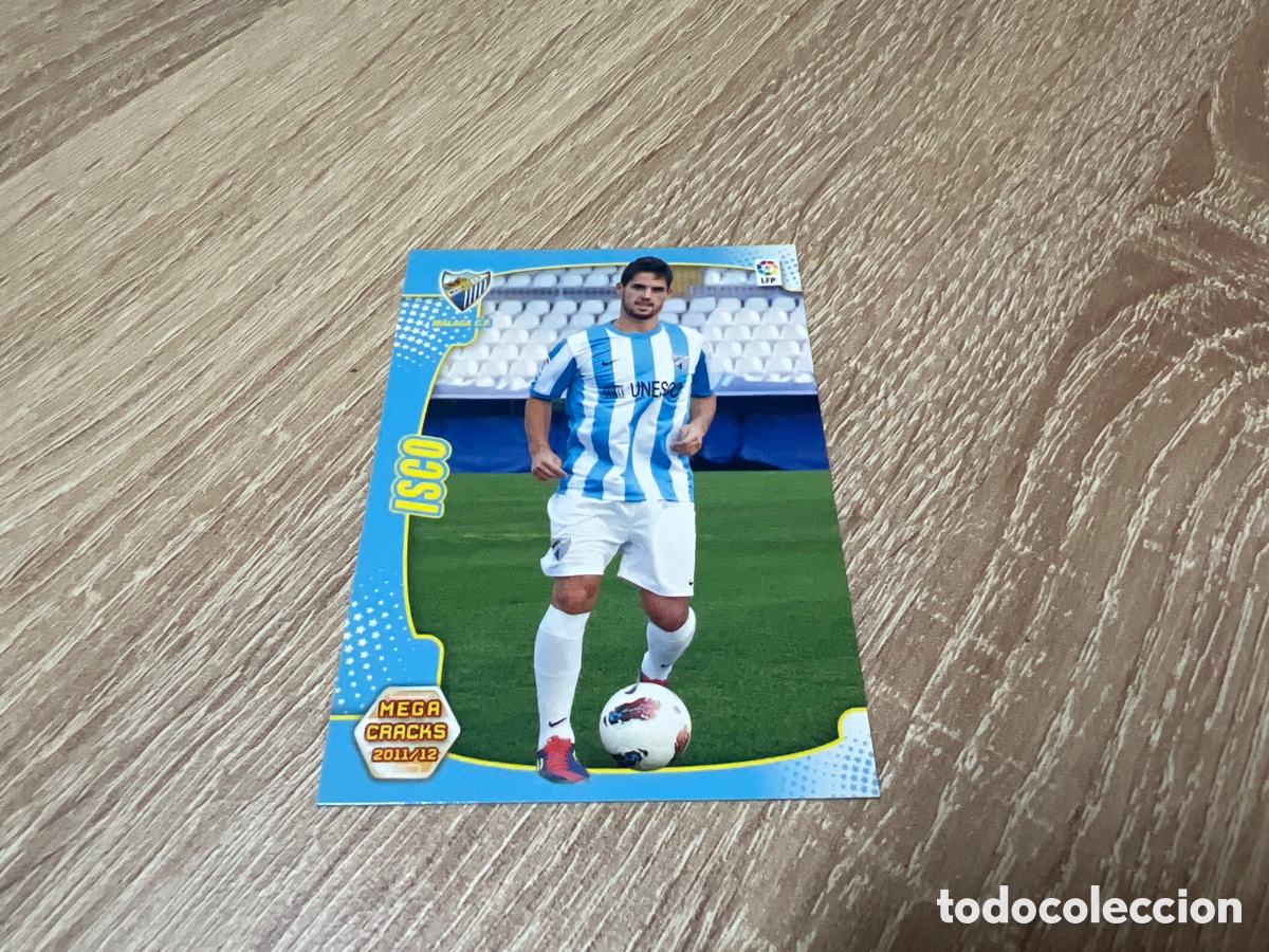 Cromos de f&uacute;tbol: 2011 ISCO ALARCON MALAGA CF N&ordm; 447 PANINI MEGACRACKS