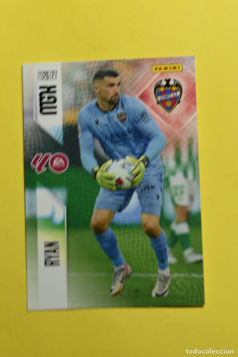 Cromos de f&uacute;tbol: Cromo La Liga. Megacracks. 2026 2027. 26 27. Ryan. Levante. N. &ordm; 200. Panini