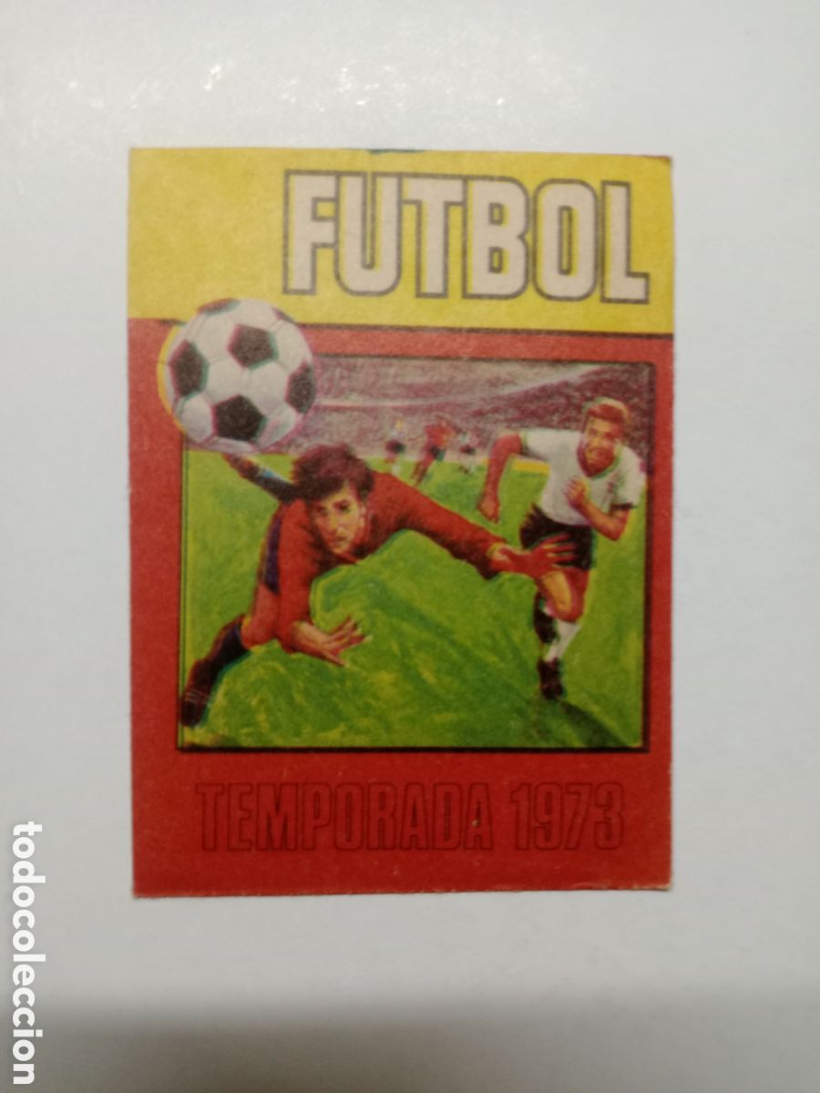 Cromos de f&uacute;tbol: SOBRE DE CROMOS SIN ABRIR F&Uacute;TBOL TEMPORADA 1973 RUIZ ROMERO TRASERA AZUL