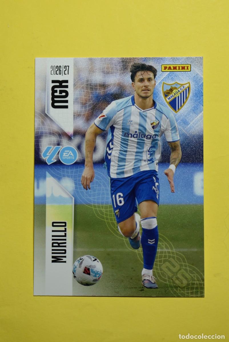 Cromos de f&uacute;tbol: Cromo La Liga. Megacracks. 2026 2027. 26 27. Murillo. M&aacute;laga. N. &ordm; 239. Panini