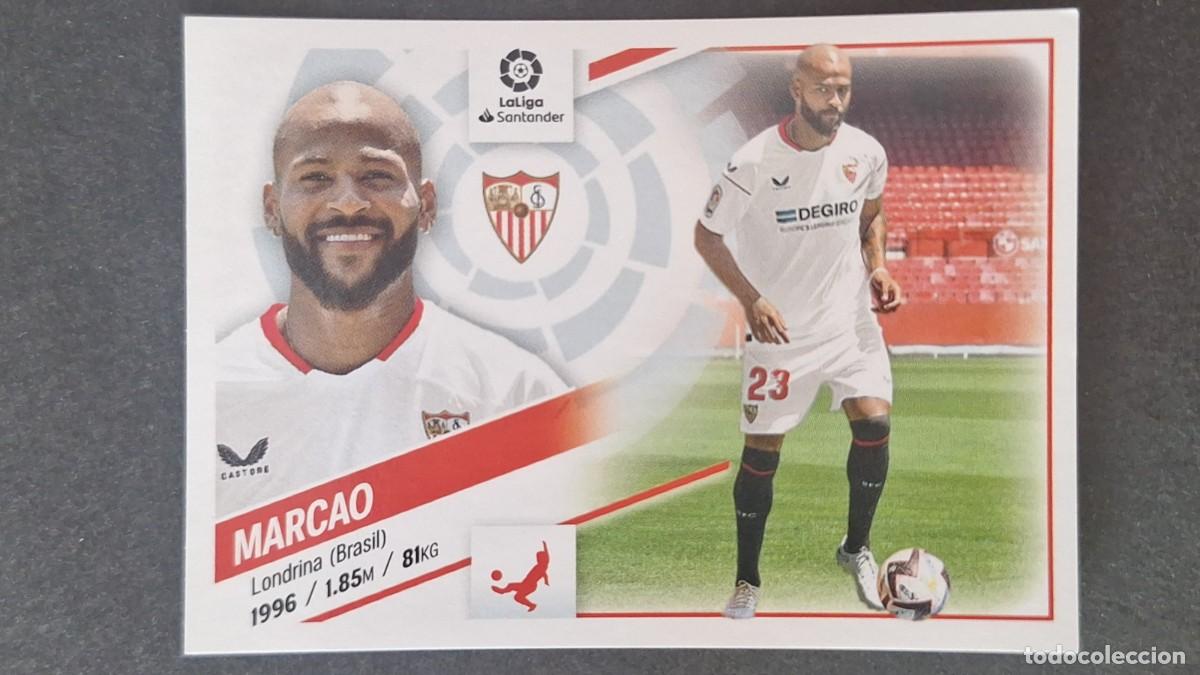 Cromos de f&uacute;tbol: L1 MARCAO SEVILLA F. C. COLOCA LIGA ESTE 2022 2023 22 23 NUNCA PEGADO SIN PEGAR