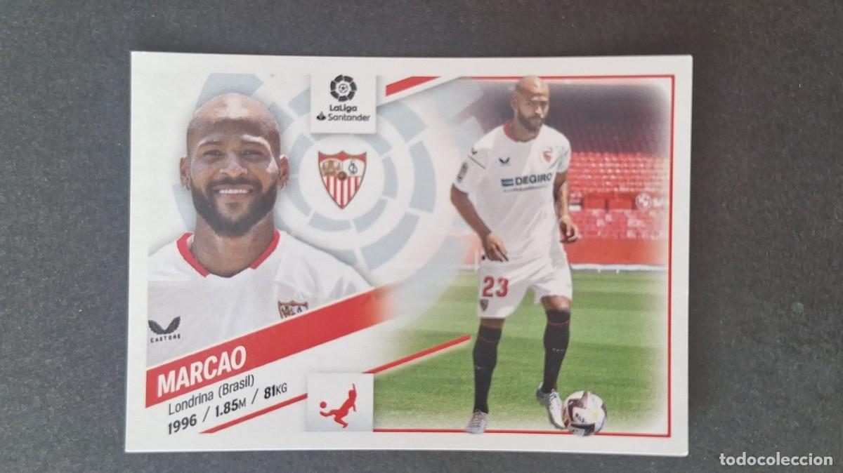 Cromos de f&uacute;tbol: L1 MARCAO SEVILLA F. C. COLOCA LIGA ESTE 2022 2023 22 23 NUNCA PEGADO SIN PEGAR