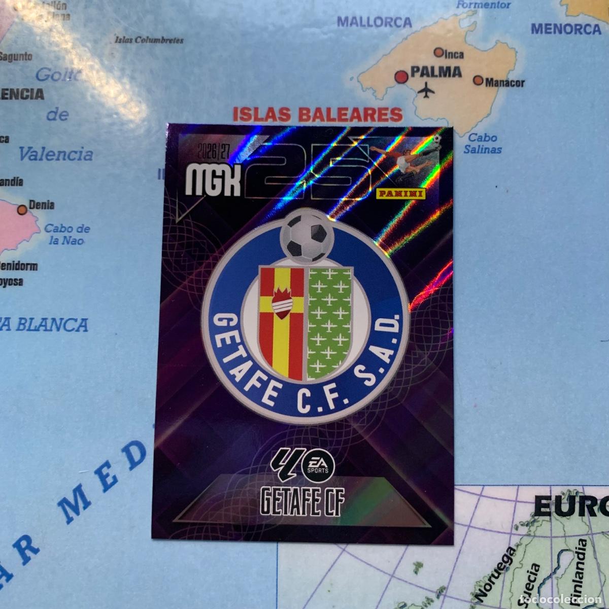 Figurine di Calcio: Escudo del Getafe n&uacute;mero 181 megacracks 26-27 2026-2027