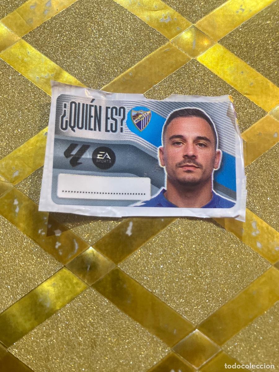 Football Stickers: CROMO DE FUTBOL MALAGA &iquest; QUIEN ES ? CHICLE LIGA 2026 2027 PANINI !