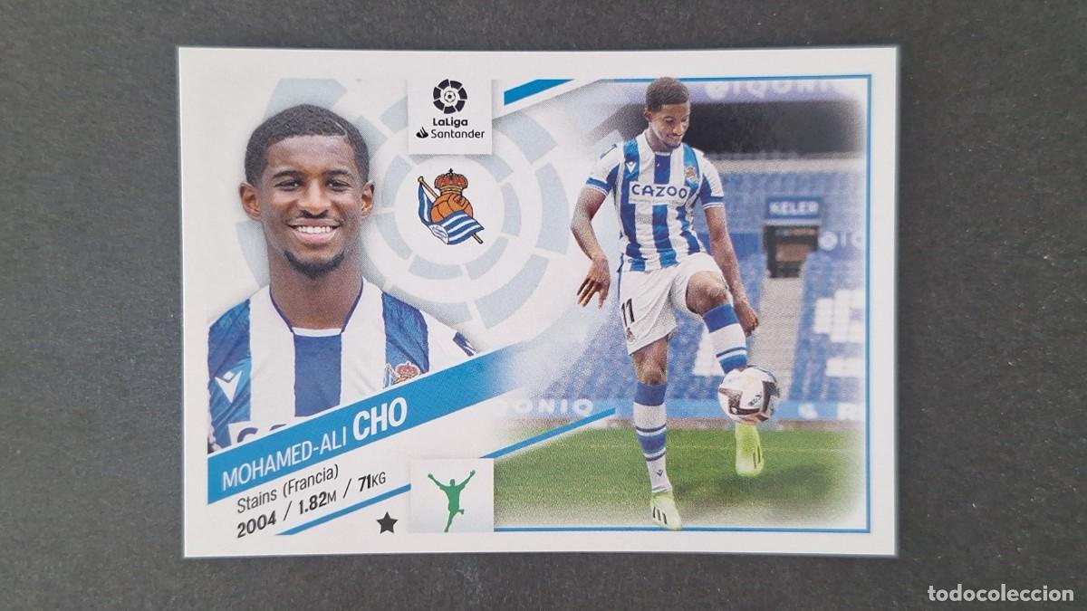 Cromos de f&uacute;tbol: L1 CHO REAL SOCIEDAD FICHAJE 3 LIGA ESTE 2022 2023 22 23 NUNCA PEGADO SIN PEGAR