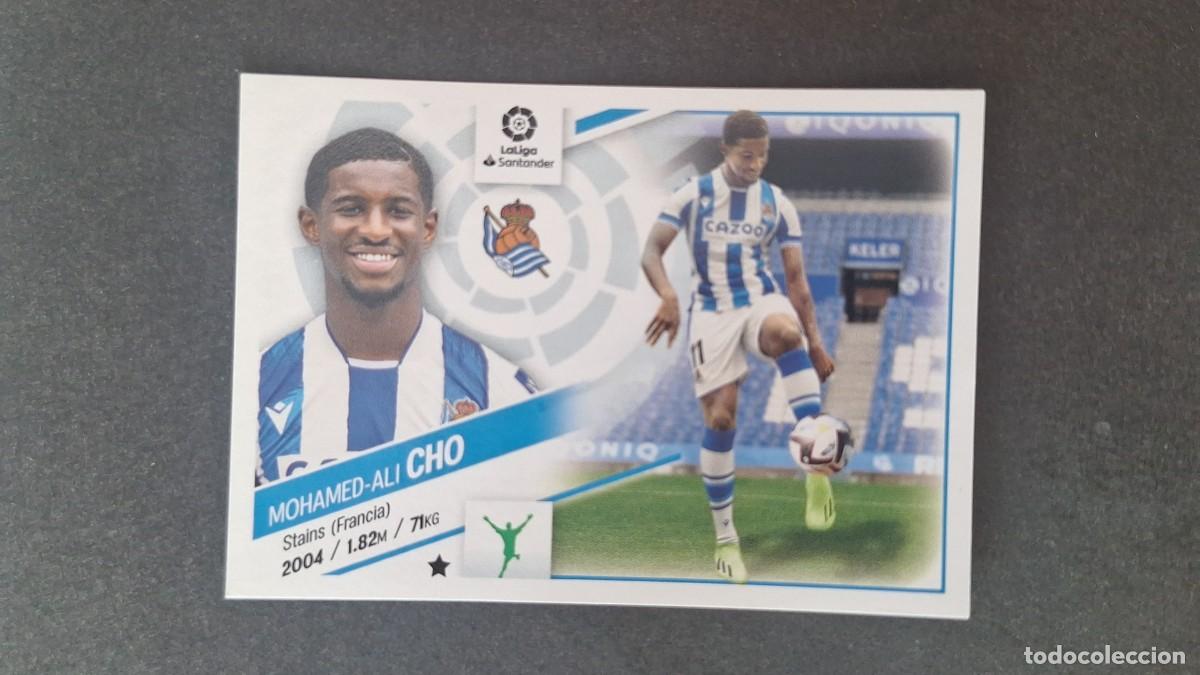 Cromos de f&uacute;tbol: L1 CHO REAL SOCIEDAD FICHAJE 3 LIGA ESTE 2022 2023 22 23 NUNCA PEGADO SIN PEGAR
