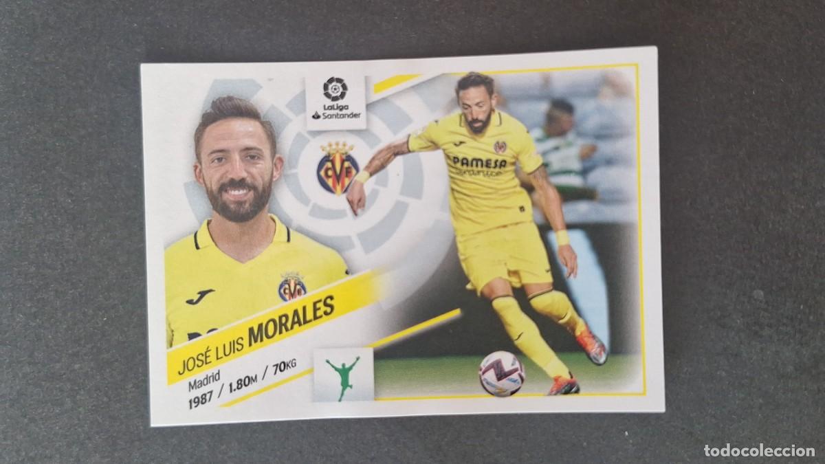 Cromos de f&uacute;tbol: L1 MORALES VILLARREAL C. F. FICHAJE 4 LIGA ESTE 2022 2023 22 23 NUNCA PEGADO SIN PEGAR