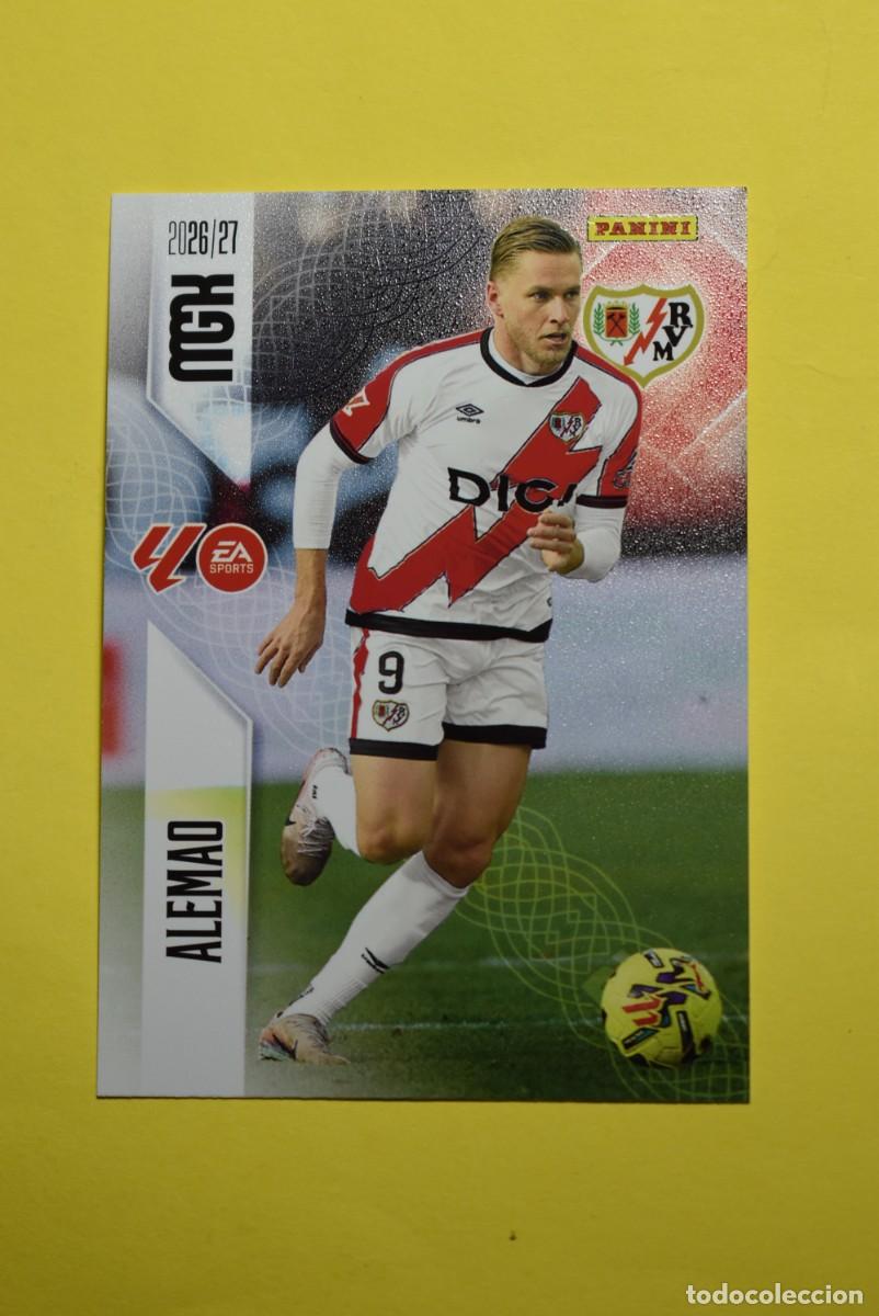 Cromos de f&uacute;tbol: Cromo La Liga. Megacracks. 2026 2027. 26 27. Alemao. Rayo Vallecano. N. &ordm; 306. Panini