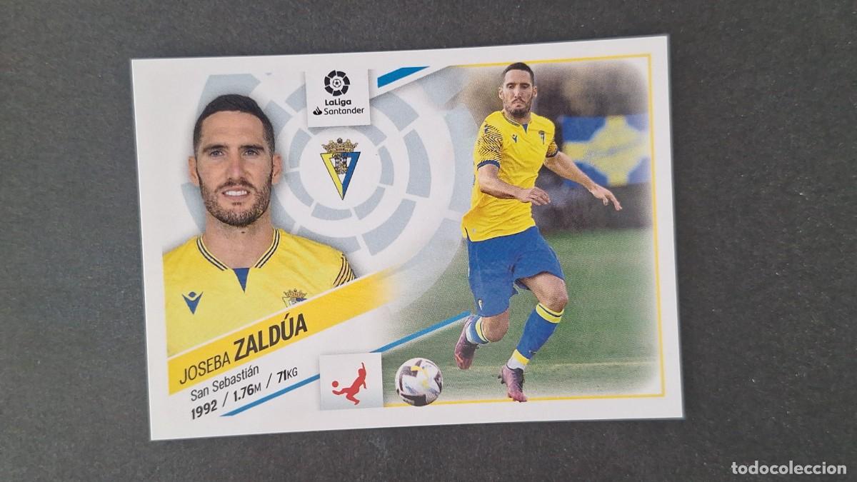 Cromos de f&uacute;tbol: L1 ZALDUA CADIZ C. F. FICHAJE 10 LIGA ESTE 2022 2023 22 23 NUNCA PEGADO SIN PEGAR