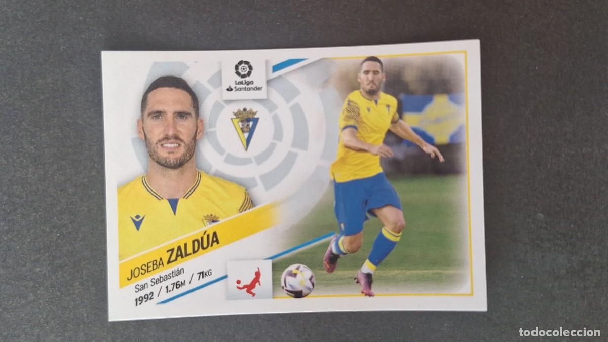 Cromos de f&uacute;tbol: L1 ZALDUA CADIZ C. F. FICHAJE 10 LIGA ESTE 2022 2023 22 23 NUNCA PEGADO SIN PEGAR
