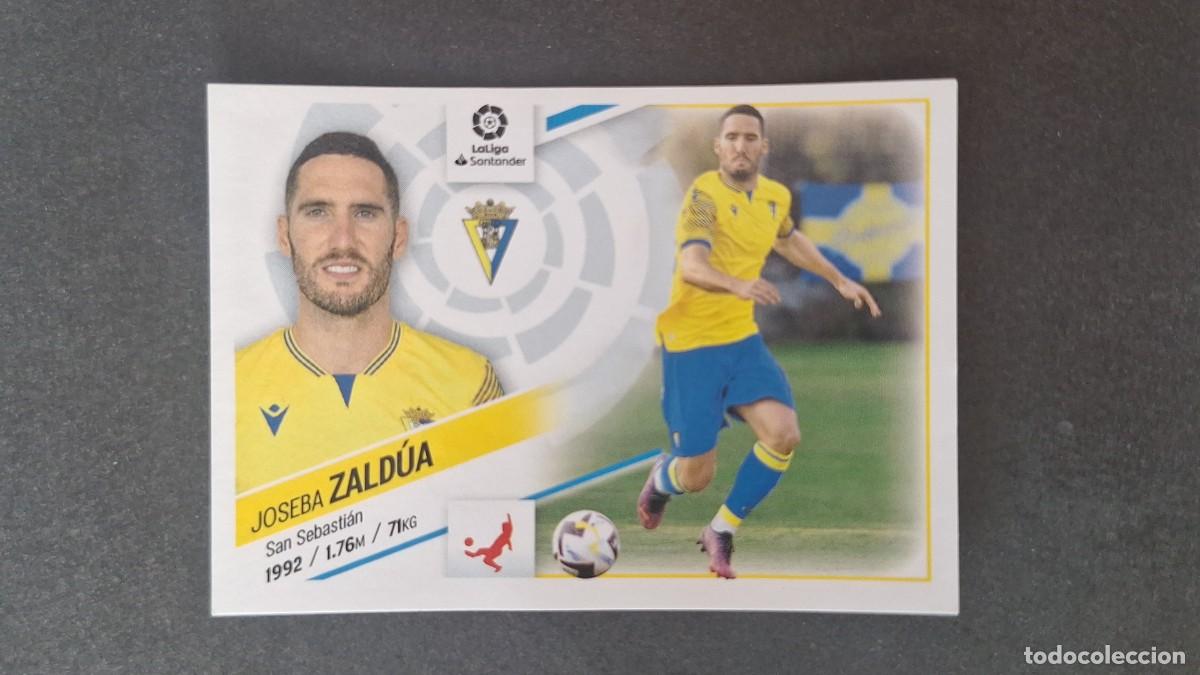 Cromos de f&uacute;tbol: L1 ZALDUA CADIZ C. F. FICHAJE 10 LIGA ESTE 2022 2023 22 23 NUNCA PEGADO SIN PEGAR