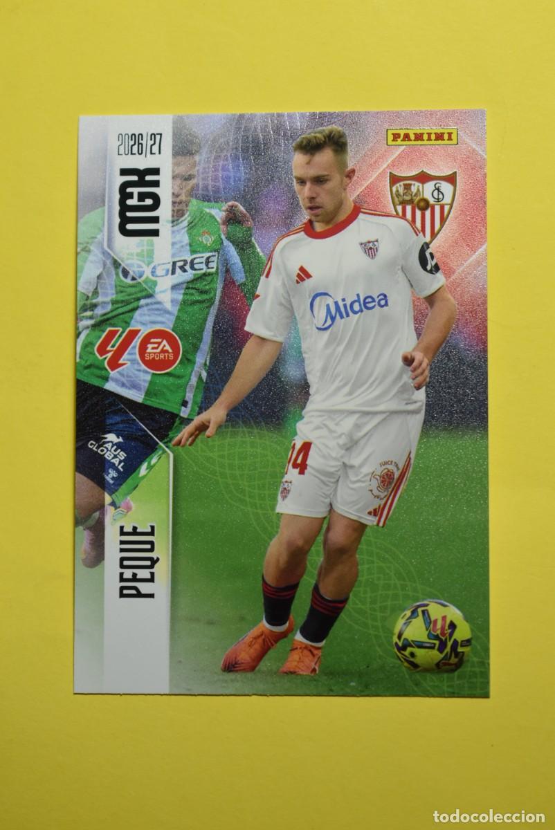 Cromos de f&uacute;tbol: Cromo La Liga. Megacracks. 2026 2027. 26 27. Peque. Sevilla. N. &ordm; 339. Panini