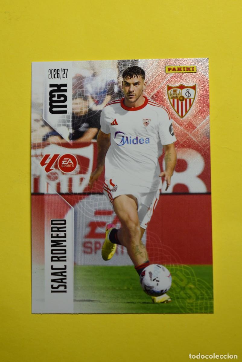 Cromos de Futebol: Cromo La Liga. Megacracks. 2026 2027. 26 27. Isaac Romero. Sevilla. N. &ordm; 342. Panini