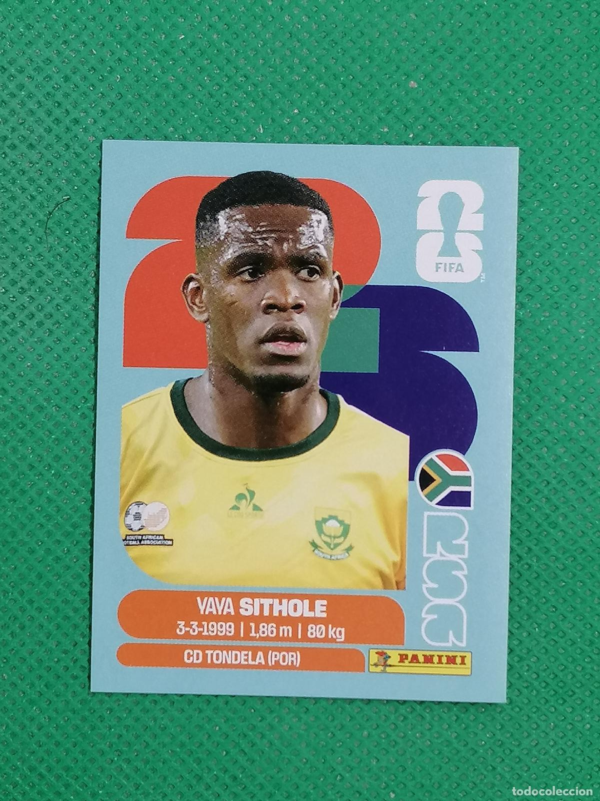 Cartes &agrave; collectionner de Football: RSA 15 RSA15 YAYA SITHOLE SUDAFRICA ⚽ PANINI FIFA MUNDIAL WORLD CUP 26 2026 STICKER ⚽