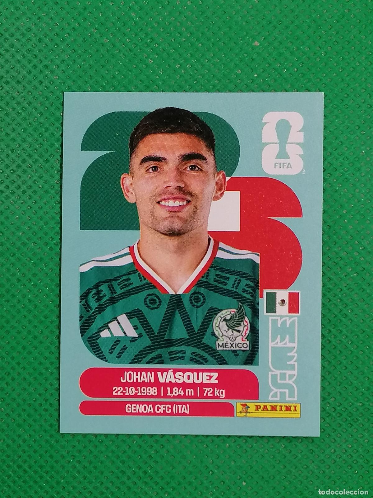 Cartes &agrave; collectionner de Football: MEX 3 MEX3 JOHAN VASQUEZ MEXICO ⚽ PANINI FIFA MUNDIAL WORLD CUP 26 2026 STICKER ⚽