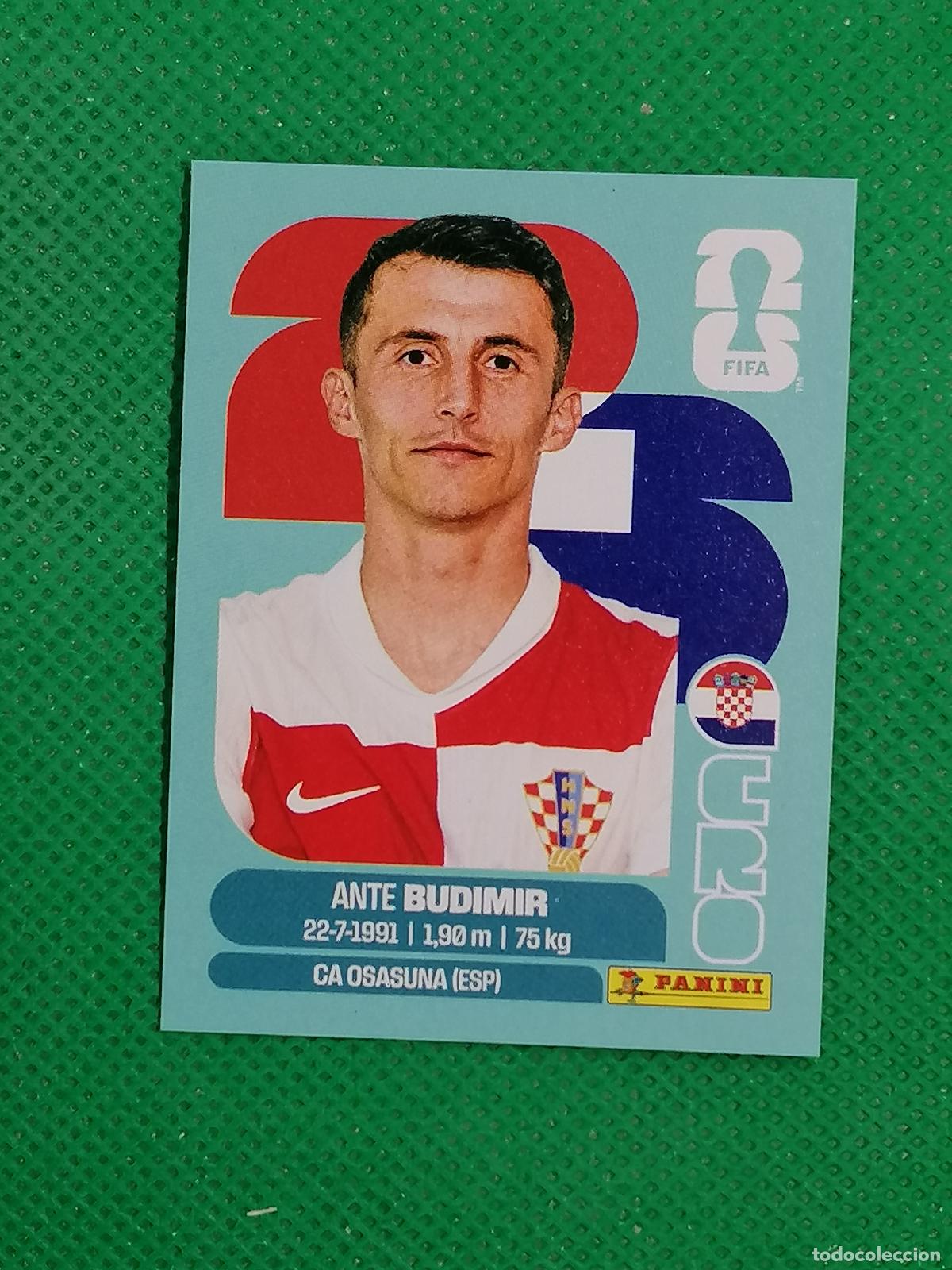 Cartes &agrave; collectionner de Football: CRO 18 CRO18 ANTE BUDIMIR CROACIA ⚽ PANINI FIFA MUNDIAL WORLD CUP 26 2026 STICKER ⚽