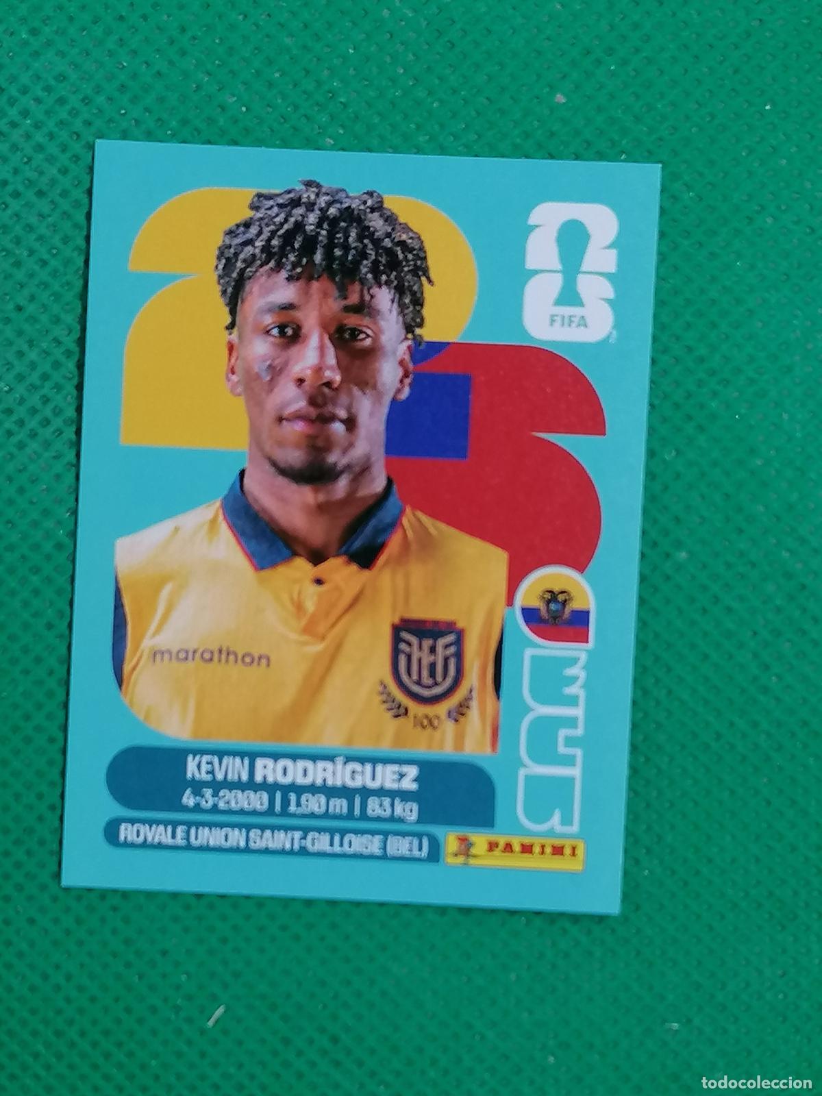 Figurine di Calcio: ECU 19 ECU19 KEVIN RODRIGUEZ ECUADOR ⚽ PANINI FIFA MUNDIAL WORLD CUP 26 2026 STICKER ⚽