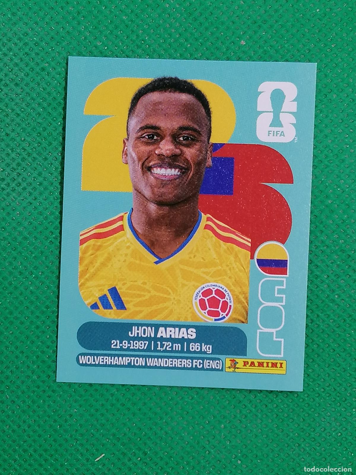 Figurine di Calcio: COL 17 COL17 JHON ARIAS COLOMBIA ⚽ PANINI FIFA MUNDIAL WORLD CUP 26 2026 STICKER ⚽