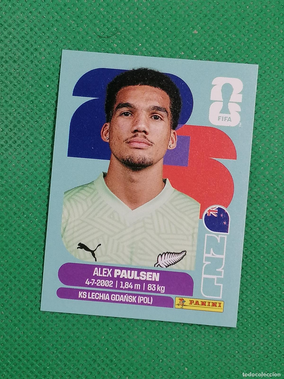 Figurine di Calcio: NZL 3 NZL3 ALEX PAULSEN NUEVA ZELANDA ⚽ PANINI FIFA MUNDIAL WORLD CUP 26 2026 STICKER ⚽