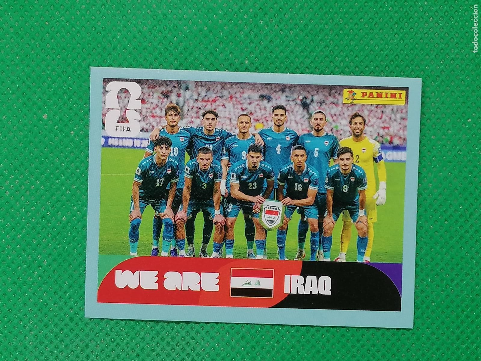 Figurine di Calcio: IRQ 13 IRQ13 PLANTILLA IRAQ ⚽ PANINI FIFA MUNDIAL WORLD CUP 26 2026 STICKER ⚽