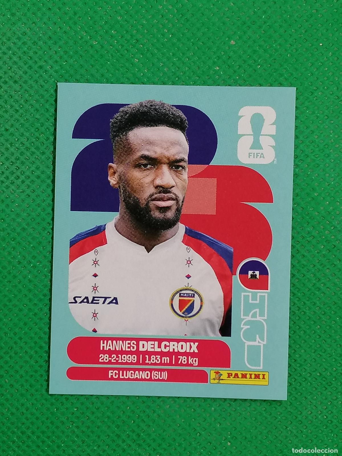 Figurine di Calcio: HAI 9 HAI9 HANNES DELCROIX HAITI ⚽ PANINI FIFA MUNDIAL WORLD CUP 26 2026 STICKER ⚽