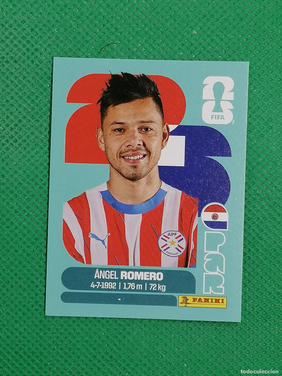 Figurine di Calcio: PAR 19 PAR19 ANGEL ROMERO PARAGUAY ⚽ PANINI FIFA MUNDIAL WORLD CUP 26 2026 STICKER ⚽