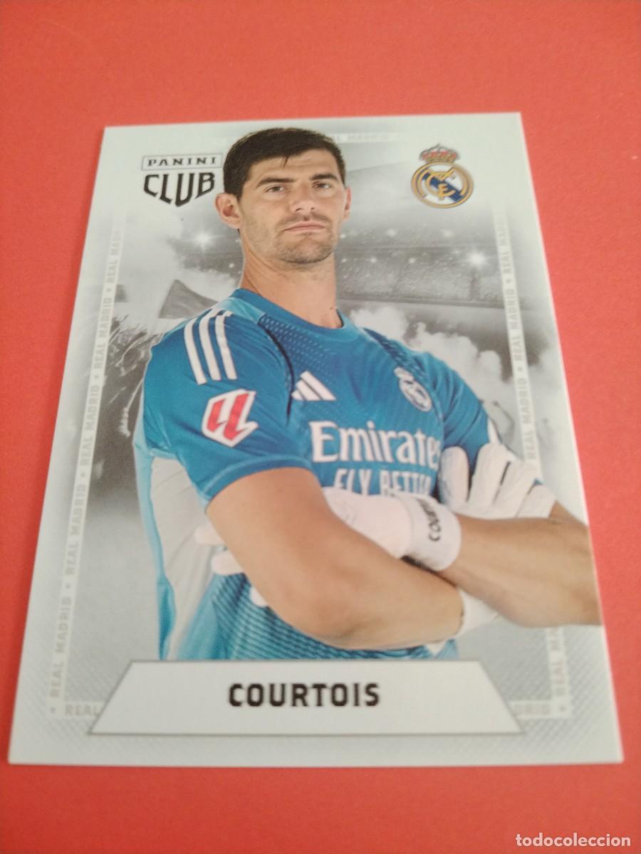 Cromos de f&uacute;tbol: PANINI CLUB REAL MADRID 2025/2026 COURTOIS