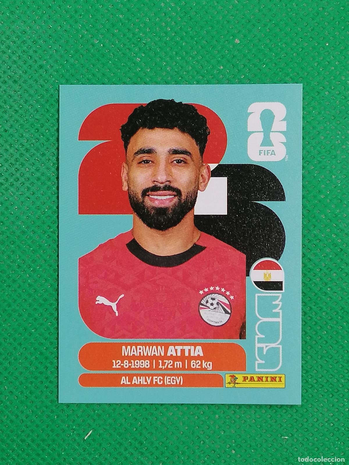 Fu&szlig;ball-Sticker: EGY 10 EGY10 MARWAN ATTIA EGYPTO ⚽ PANINI FIFA MUNDIAL WORLD CUP 26 2026 STICKER ⚽