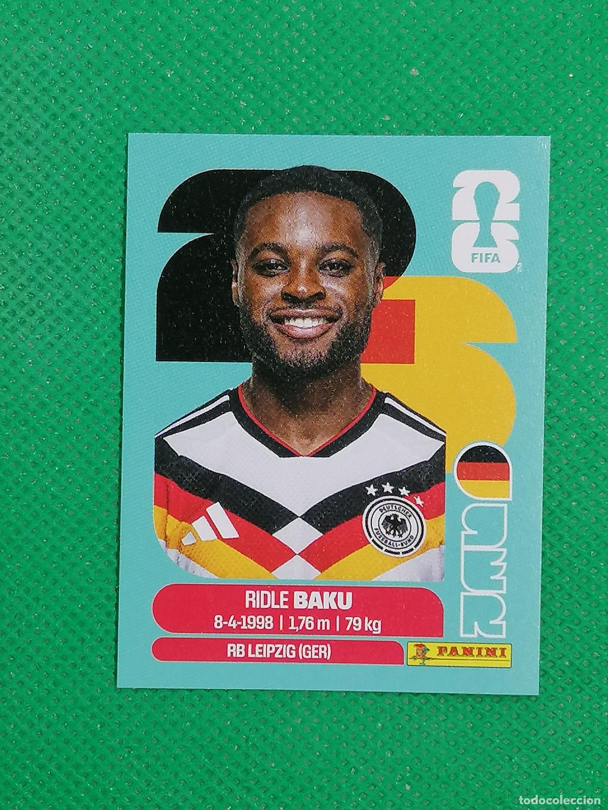 Fu&szlig;ball-Sticker: GER 8 GER8 RIDLE BAKU ALEMANIA ⚽ PANINI FIFA MUNDIAL WORLD CUP 26 2026 STICKER ⚽