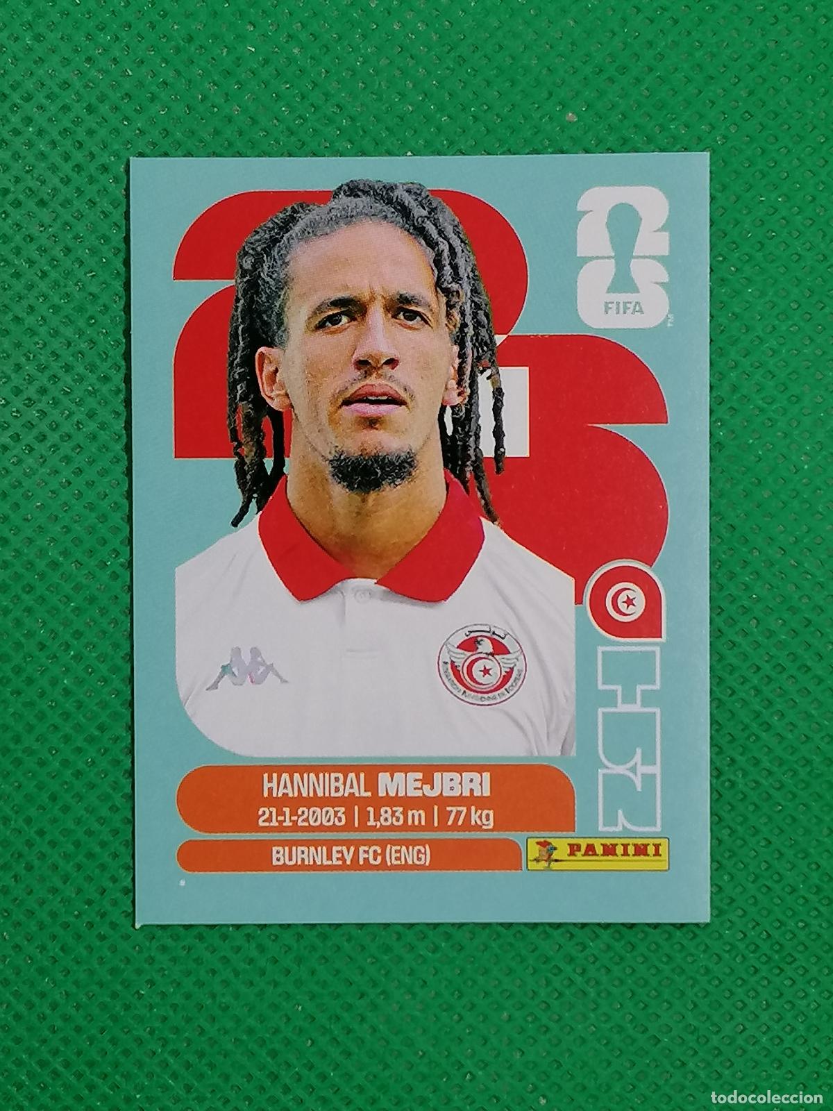 Fu&szlig;ball-Sticker: TUN 14 TUN14 HANNIBAL MEJBRI TUNEZ ⚽ PANINI FIFA MUNDIAL WORLD CUP 26 2026 STICKER ⚽