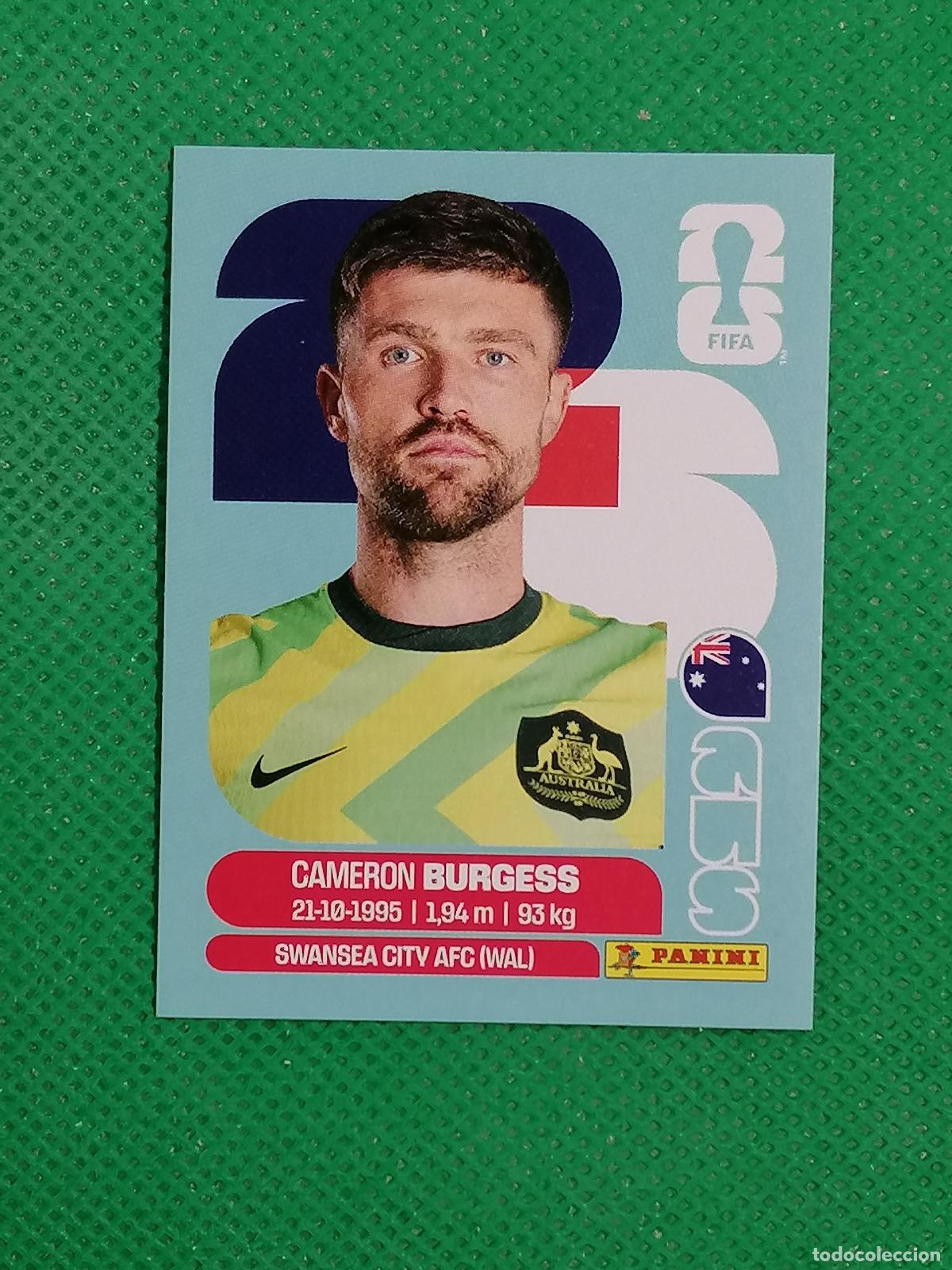 Fu&szlig;ball-Sticker: AUS 8 AUS8 CAMERON BURGESS AUSTRALIA ⚽ PANINI FIFA MUNDIAL WORLD CUP 26 2026 STICKER ⚽