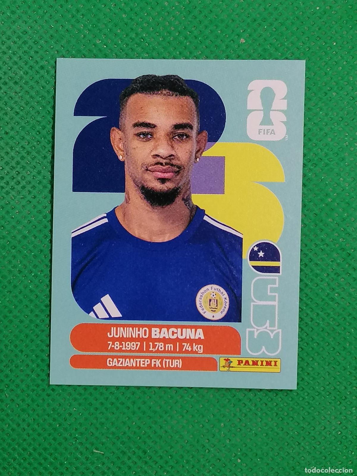 Fu&szlig;ball-Sticker: CUW 11 CUW11 JUNINHO BACUNA CURACAO ⚽ PANINI FIFA MUNDIAL WORLD CUP 26 2026 STICKER ⚽