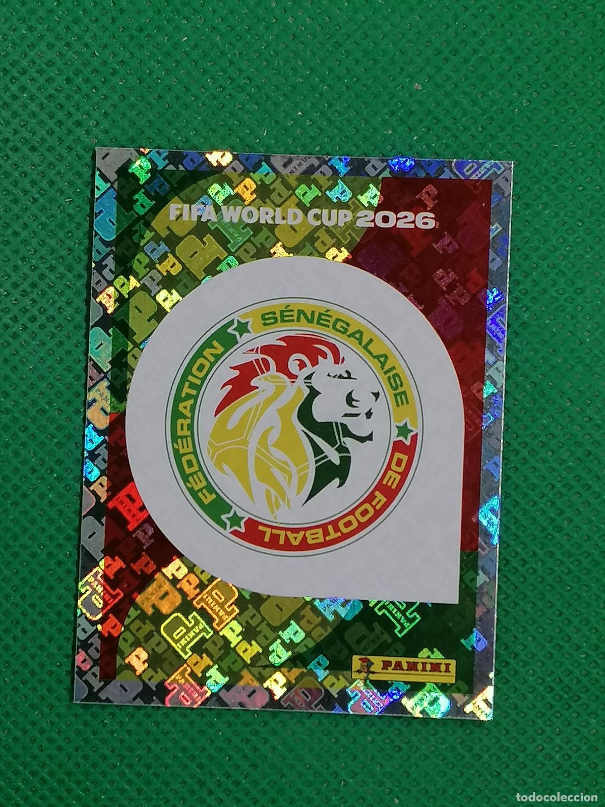 Fu&szlig;ball-Sticker: SEN 1 SEN1 ESCUDO SENEGAL ⚽ PANINI FIFA MUNDIAL WORLD CUP 26 2026 STICKER ⚽