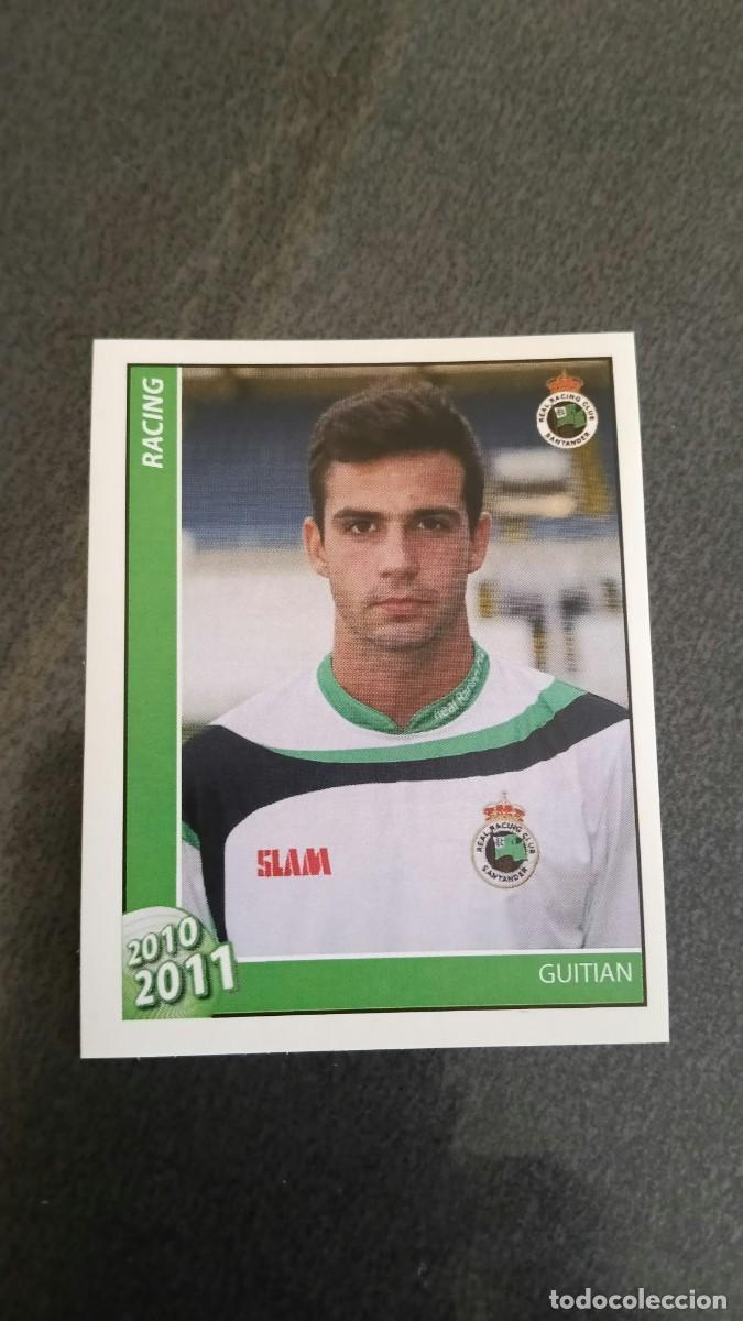 Fu&szlig;ball-Sticker: Footprint 2010 2011 Oficial Racing De Santander 116 Racing B Guitian