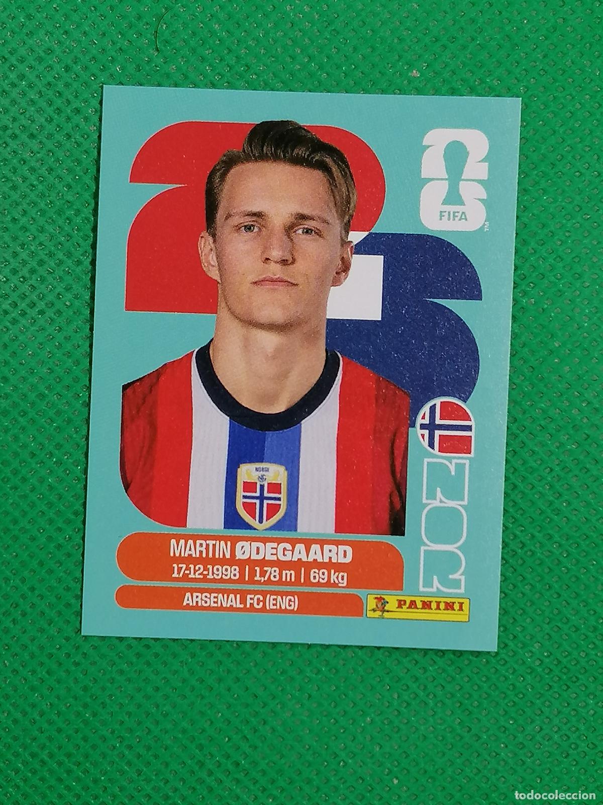 Fu&szlig;ball-Sticker: NOR 10 NOR10 MARTIN ODEGAARD NORUEGA ⚽ PANINI FIFA MUNDIAL WORLD CUP 26 2026 STICKER ⚽
