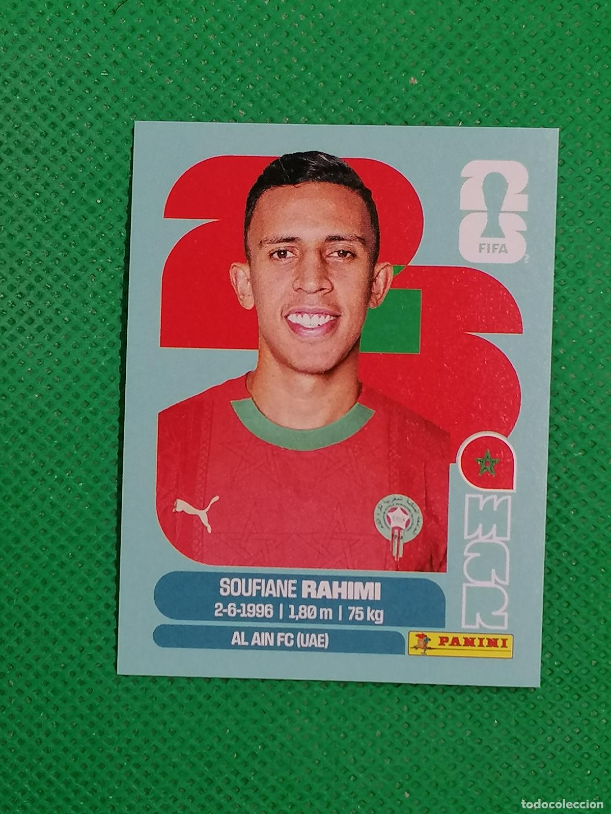 Fu&szlig;ball-Sticker: MAR 18 MAR18 SOUFIANE RAHIMI MARRUECOS ⚽ PANINI FIFA MUNDIAL WORLD CUP 26 2026 STICKER ⚽