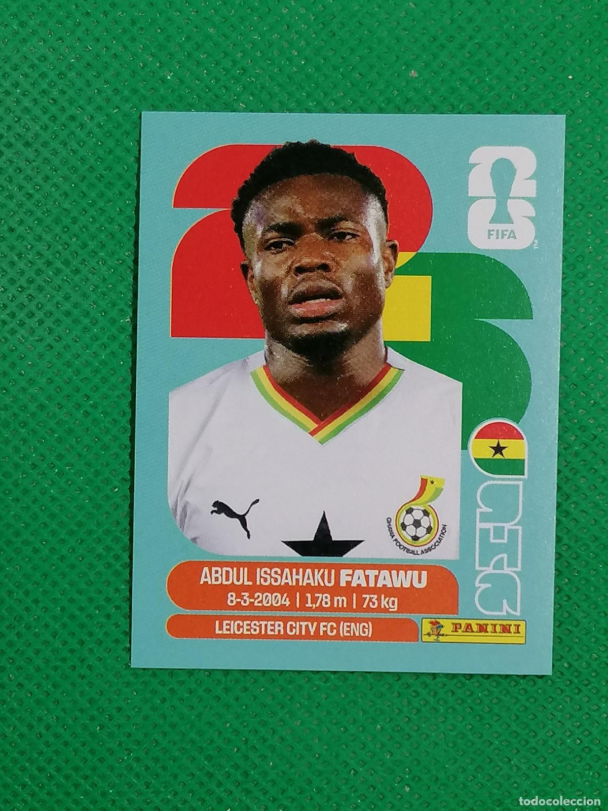 Cromos de f&uacute;tbol: GHA 9 GHA9 ABDUL ISSAHAKU FATAWU GHANA ⚽ PANINI FIFA MUNDIAL WORLD CUP 26 2026 STICKER ⚽