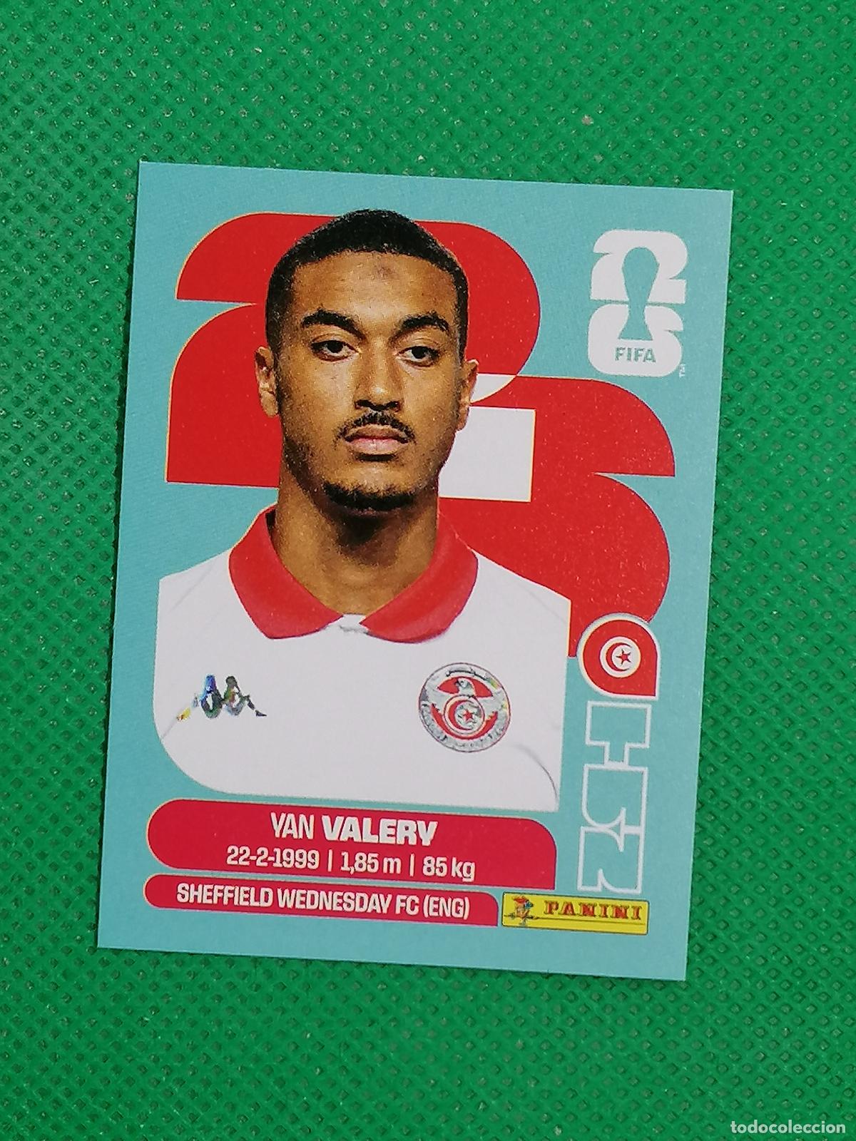 Cromos de f&uacute;tbol: TUN 4 TUN4 YAN VALERY TUNEZ ⚽ PANINI FIFA MUNDIAL WORLD CUP 26 2026 STICKER ⚽