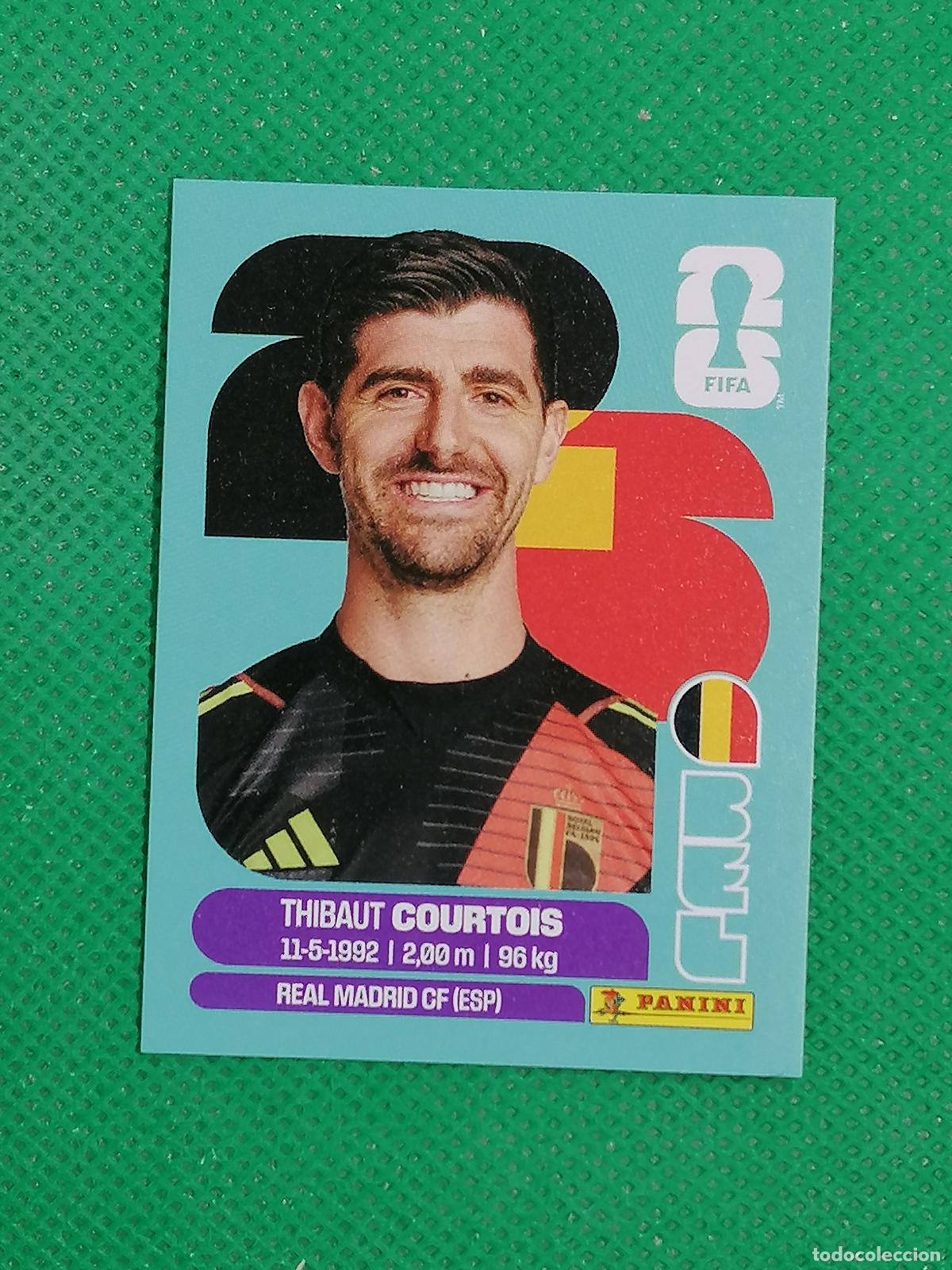Cromos de f&uacute;tbol: BEL 2 BEL2 THIBAUT COURTOIS BELGICA ⚽ PANINI FIFA MUNDIAL WORLD CUP 26 2026 STICKER ⚽