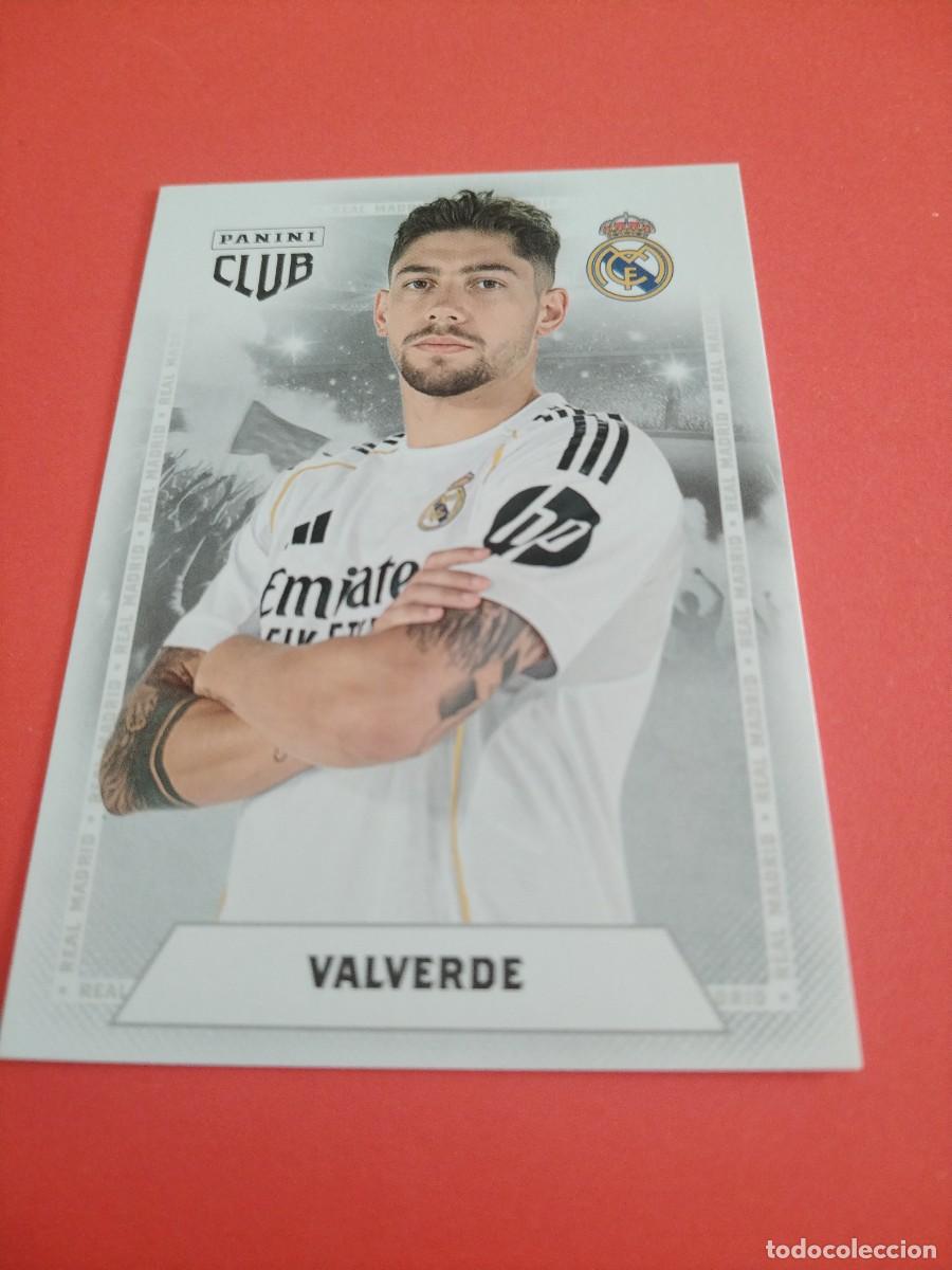 Cromos de f&uacute;tbol: PANINI CLUB REAL MADRID 2025/2026 VALVERDE