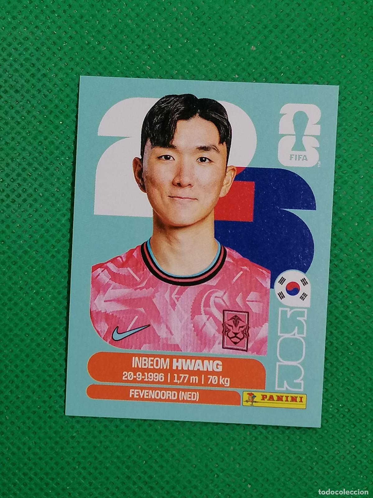 Cromos de f&uacute;tbol: KOR 11 KOR11 INBEOM HWANG KOREA ⚽ PANINI FIFA MUNDIAL WORLD CUP 26 2026 STICKER ⚽
