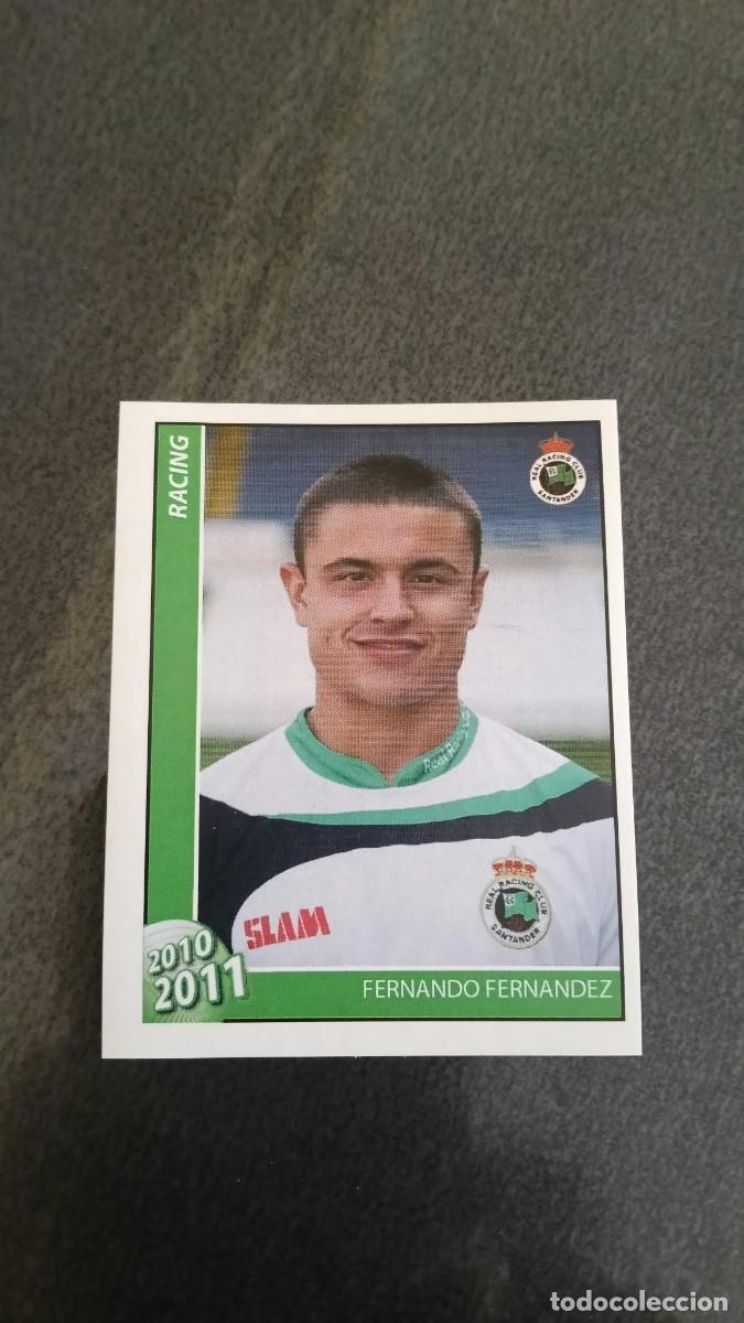 Cromos de f&uacute;tbol: Footprint 2010 2011 Oficial Racing De Santander 118 Fernando Fernandez