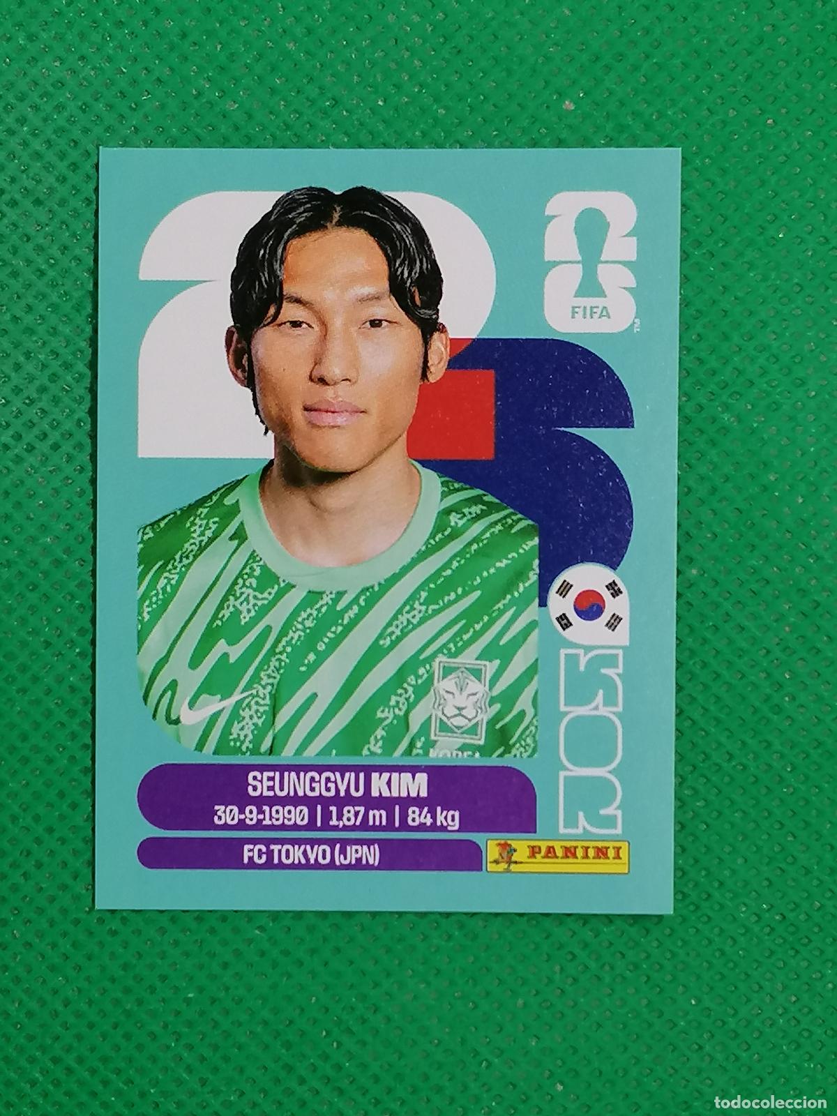 Cromos de f&uacute;tbol: KOR 3 KOR3 SEUNGGYU KIM KOREA ⚽ PANINI FIFA MUNDIAL WORLD CUP 26 2026 STICKER ⚽