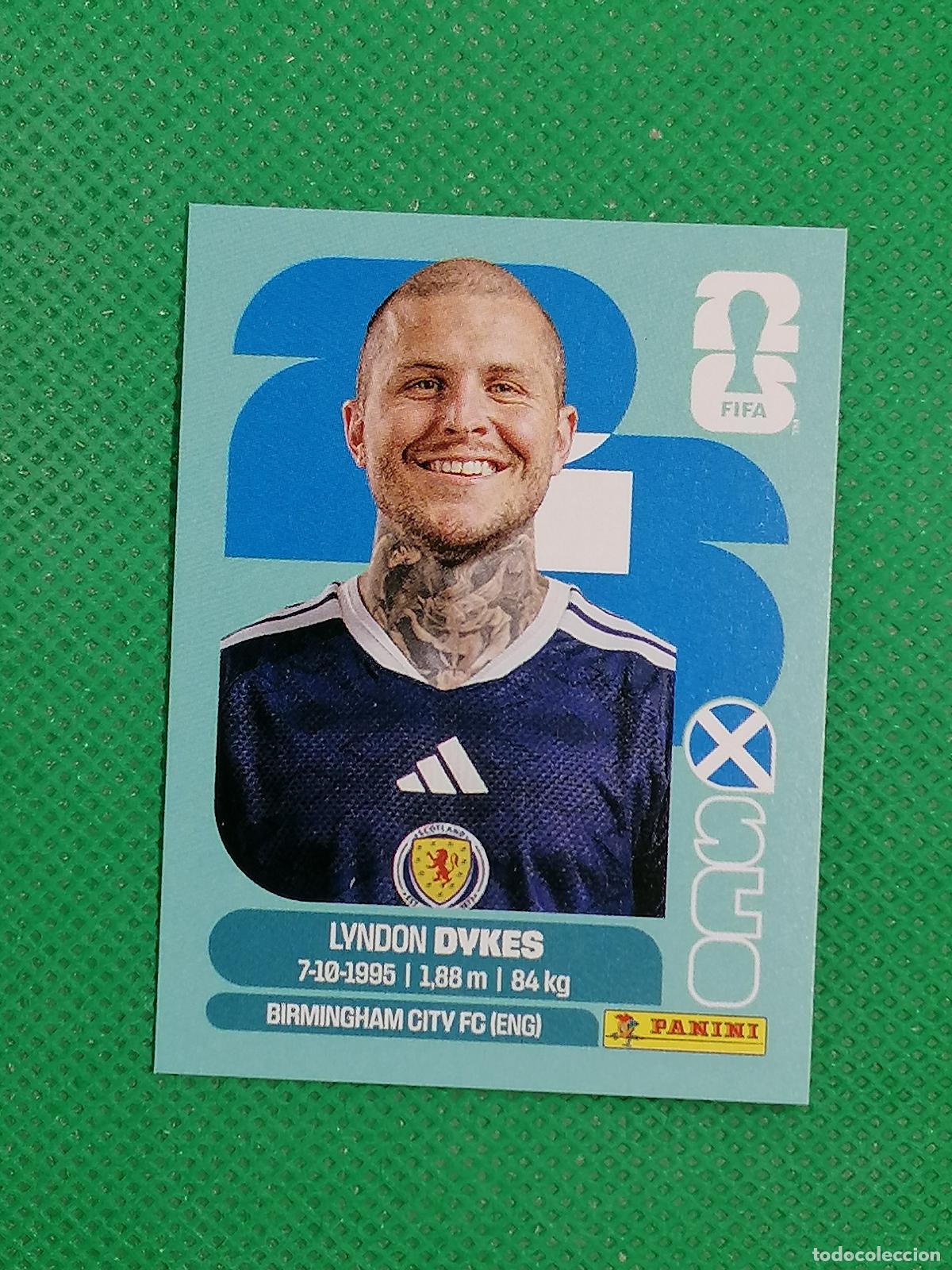 Cromos de f&uacute;tbol: SCO 18 SCO18 LYNDON DYKES ESCOCIA ⚽ PANINI FIFA MUNDIAL WORLD CUP 26 2026 STICKER ⚽