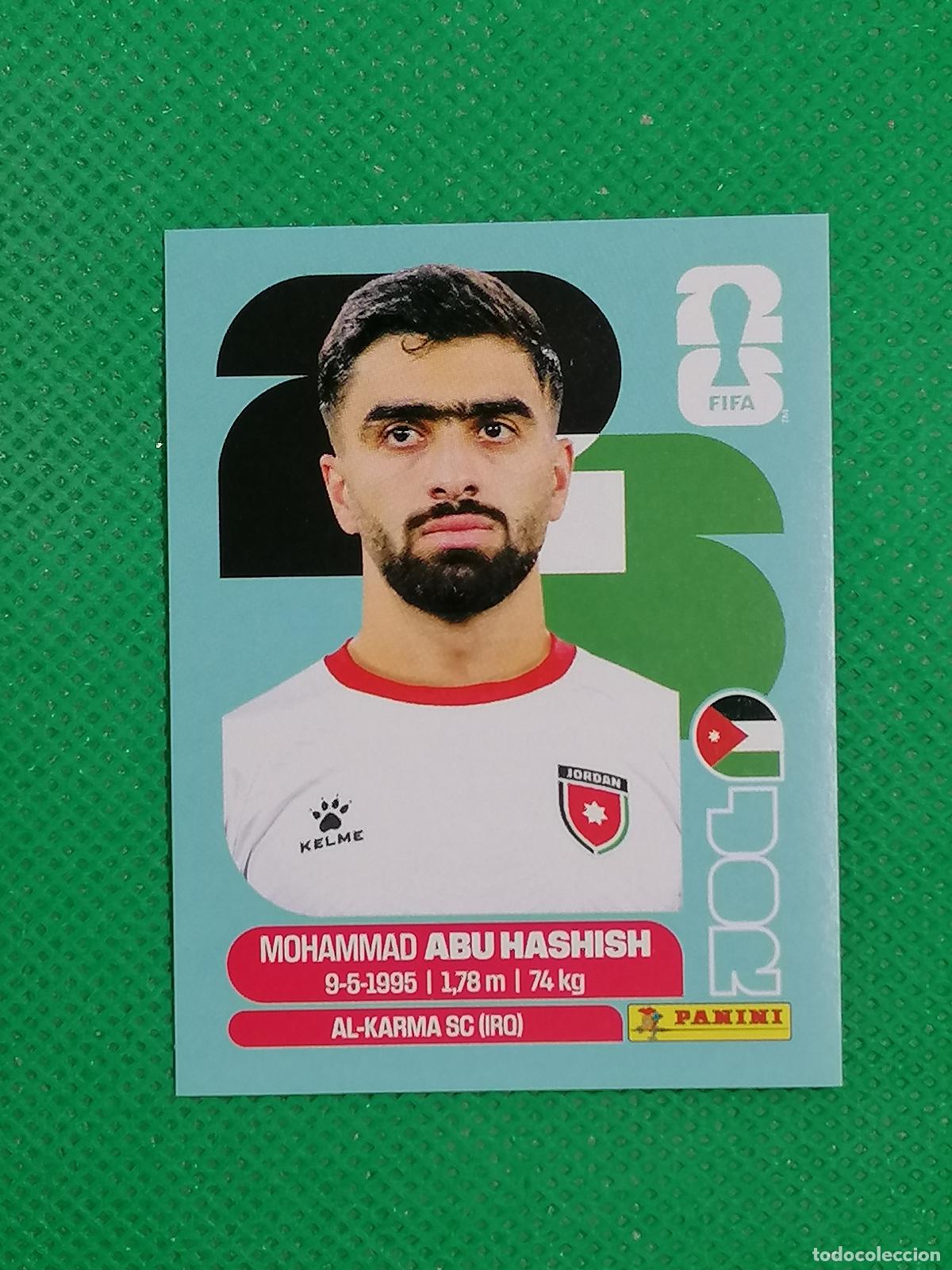 Cromos de Futebol: JOR 4 JOR4 MOHAMMAD ABU HASHISH JORDANIA ⚽ PANINI FIFA MUNDIAL WORLD CUP 26 2026 STICKER ⚽