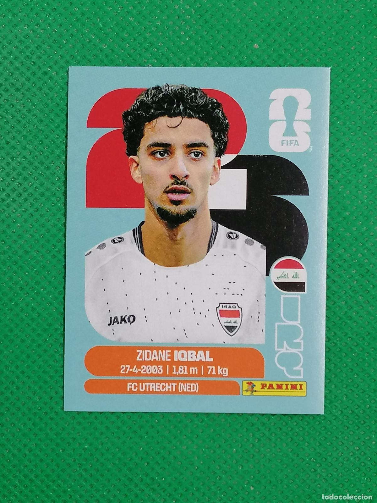 Cromos de Futebol: IRQ 9 IRQ9 ZIDANE IQBAL IRAQ ⚽ PANINI FIFA MUNDIAL WORLD CUP 26 2026 STICKER ⚽